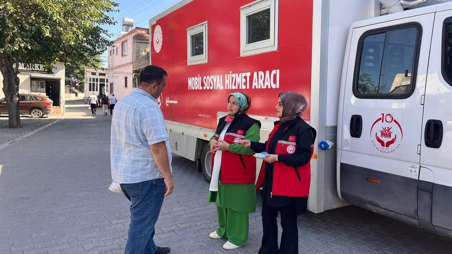 Toprakkale'de Mobil Sosyal Hizmet Desteği6