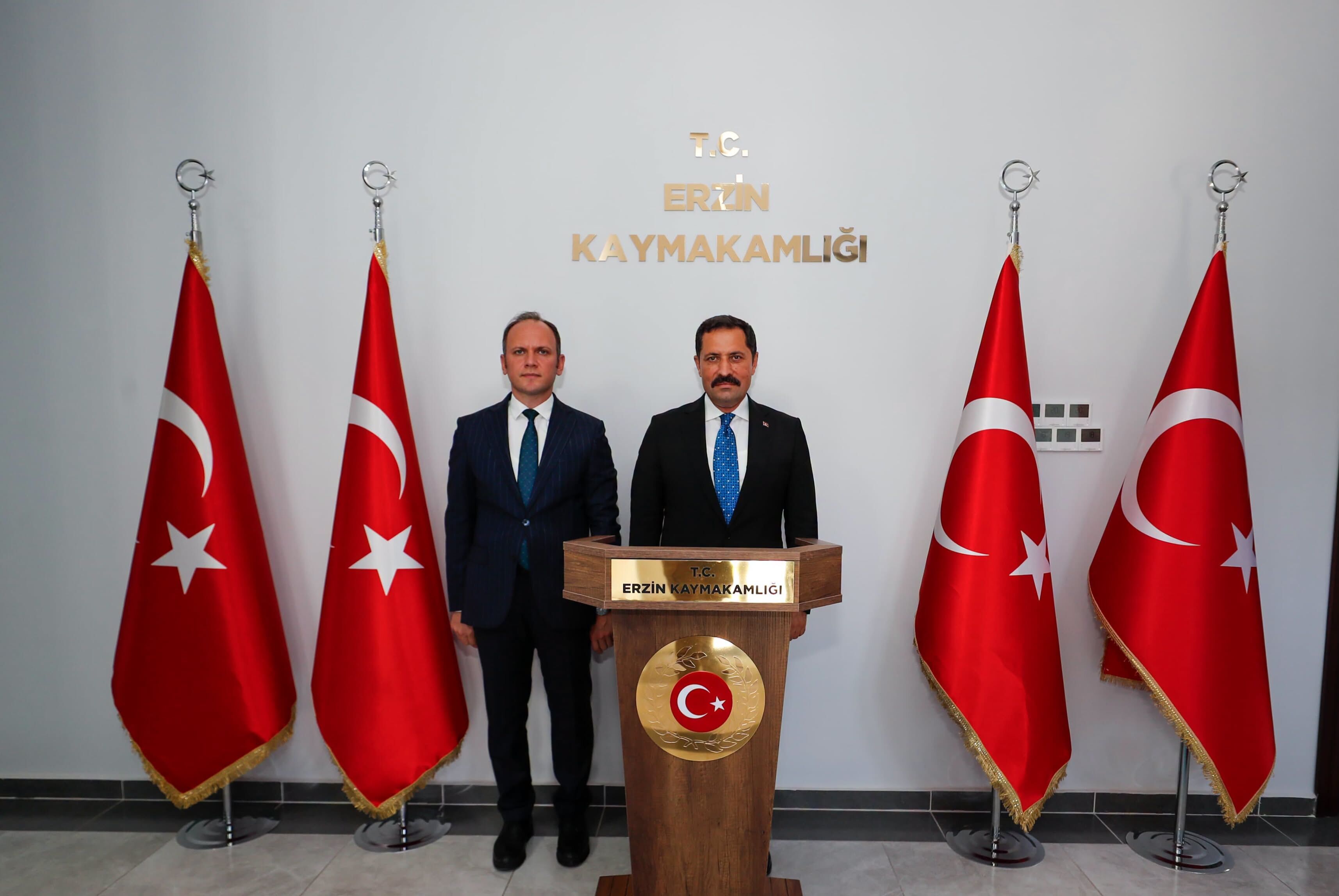 Vali Masatlı’dan Erzin Kaymakamı Akpınar’a Ziyaret2