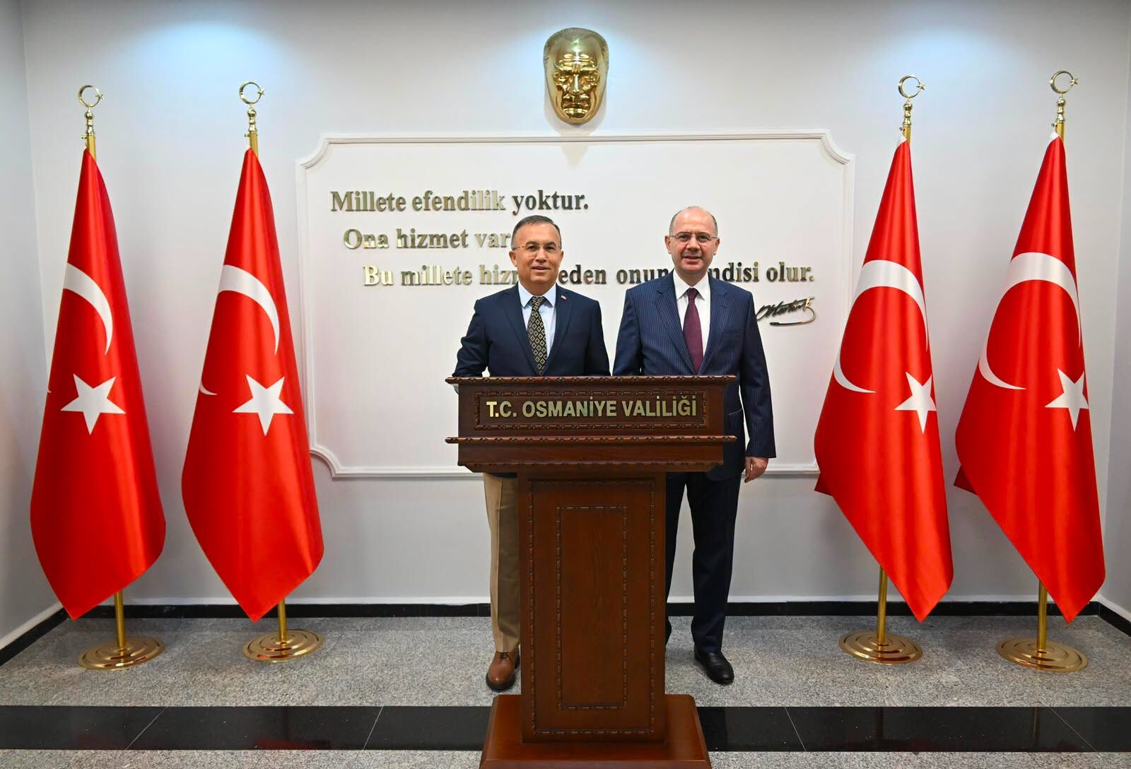 Vali Serdengeçti Ve Çeber'den Dostluk Buluşması1