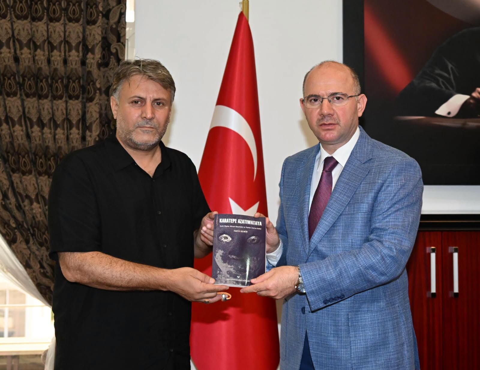 Vali Serdengeçti'ye Kastabala Kazı Başkanı'ndan Ziyaret (2)