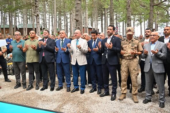Zorkun Yaylası’nda Yeni Cami İbadete Açıldı Tören Yapıldı1