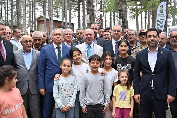 Zorkun Yaylası’nda Yeni Cami İbadete Açıldı Tören Yapıldı3