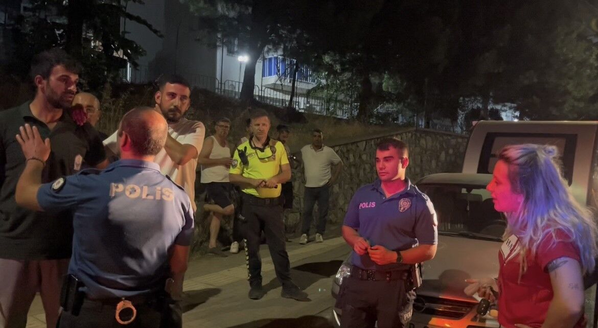 2.34 Promil Alkollü Sürücü Kaza Yaptı (2)