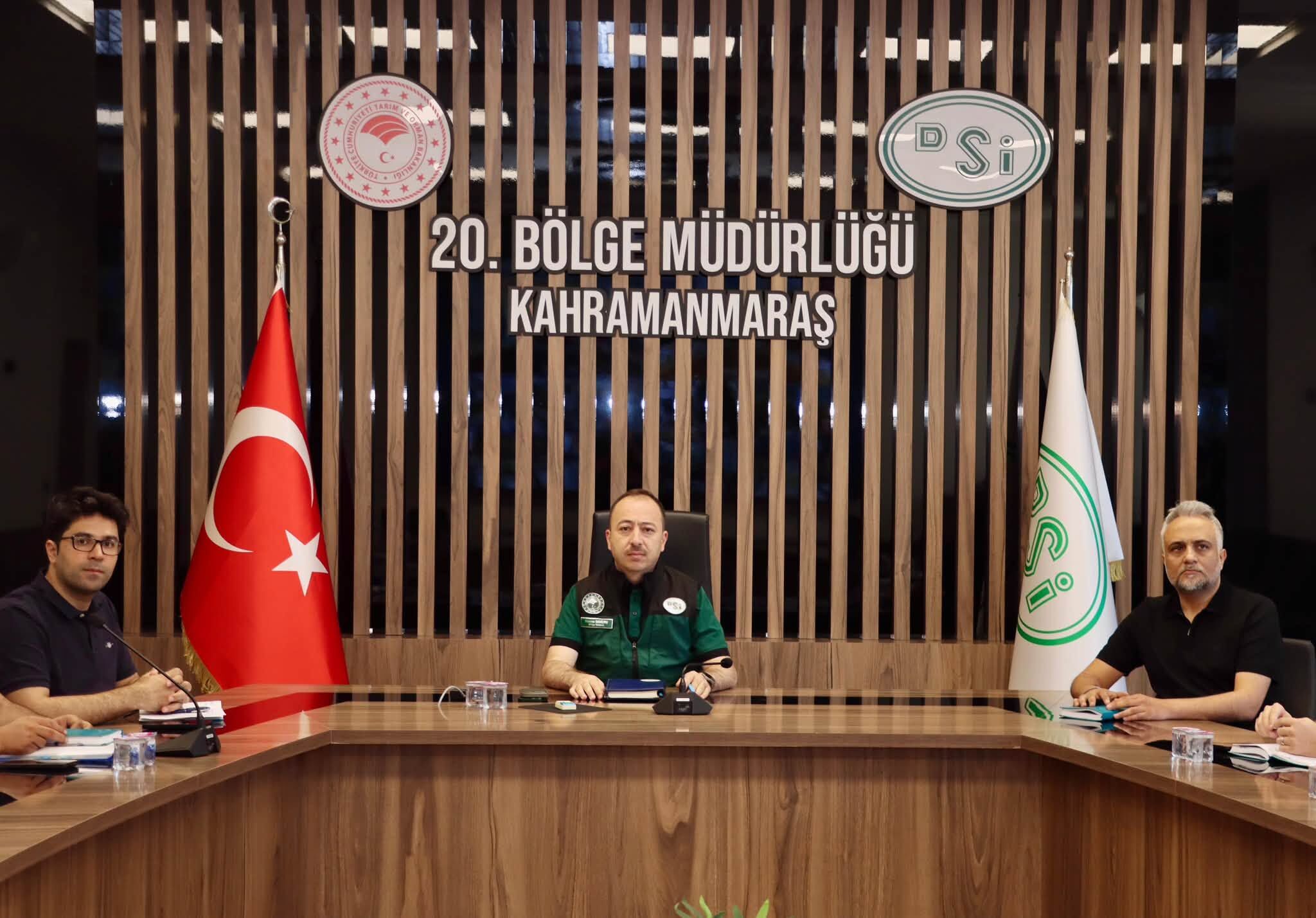 Kahramanmaraş DSİ 20. Bölge Dijital Şantiyeyi Değerlendirdi