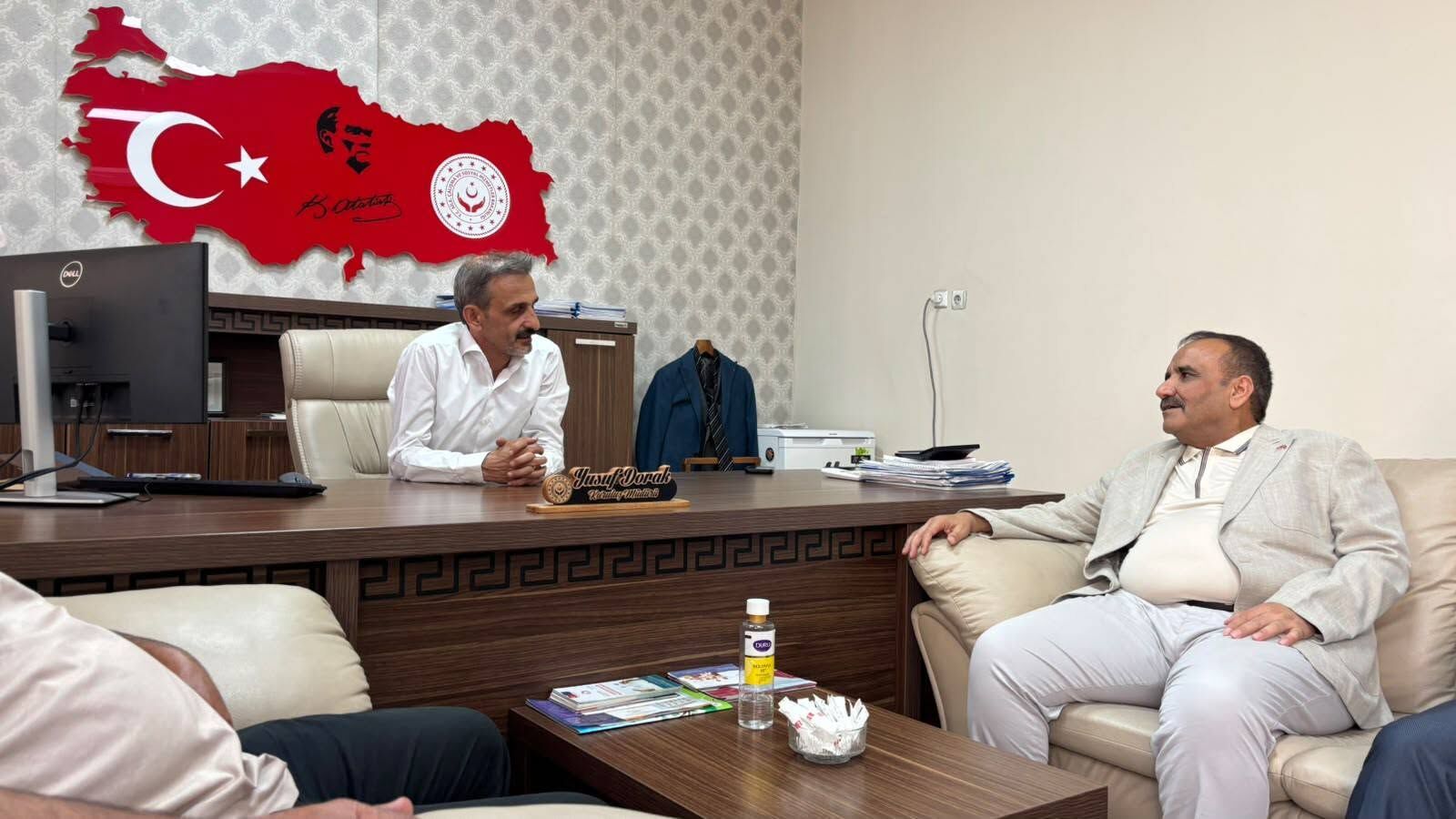 MHP İlçe Başkanı Halil Tetik’ten kurum ziyareti2
