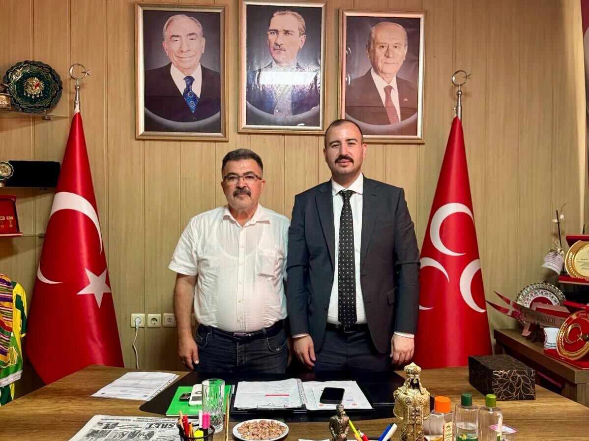 MHP Osmaniye Merkez İlçe Başkanı Yener Tuncer’e Ziyaret-1