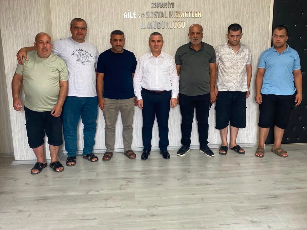 İl Müdürü Naci Yılmaz’a Eski Mesai Arkadaşlarından Ziyaret-1