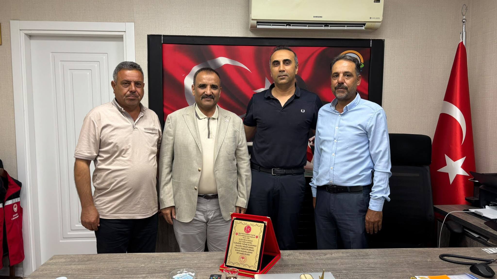 MHP İlçe Başkanı Halil Tetik’ten Tarım Müdürlüğü ziyareti1