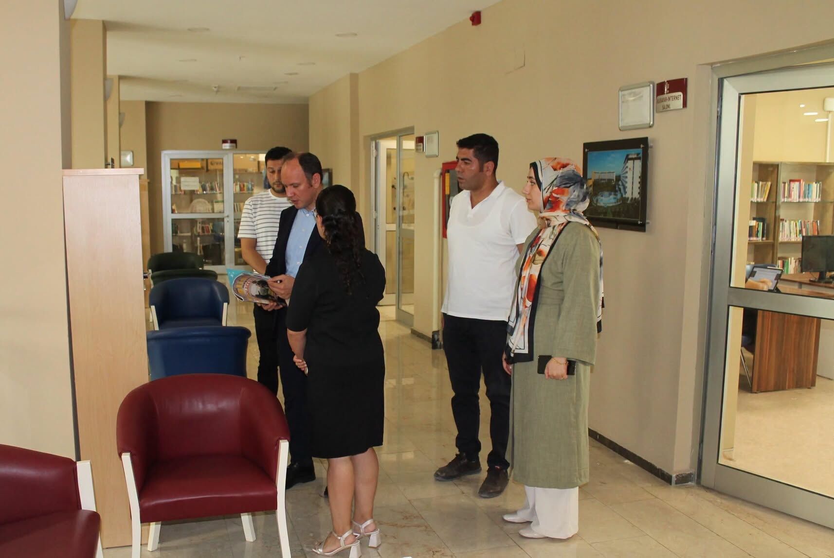 Erzin Kaymakamı Akpınar’dan Kültür Merkezi Ziyareti
