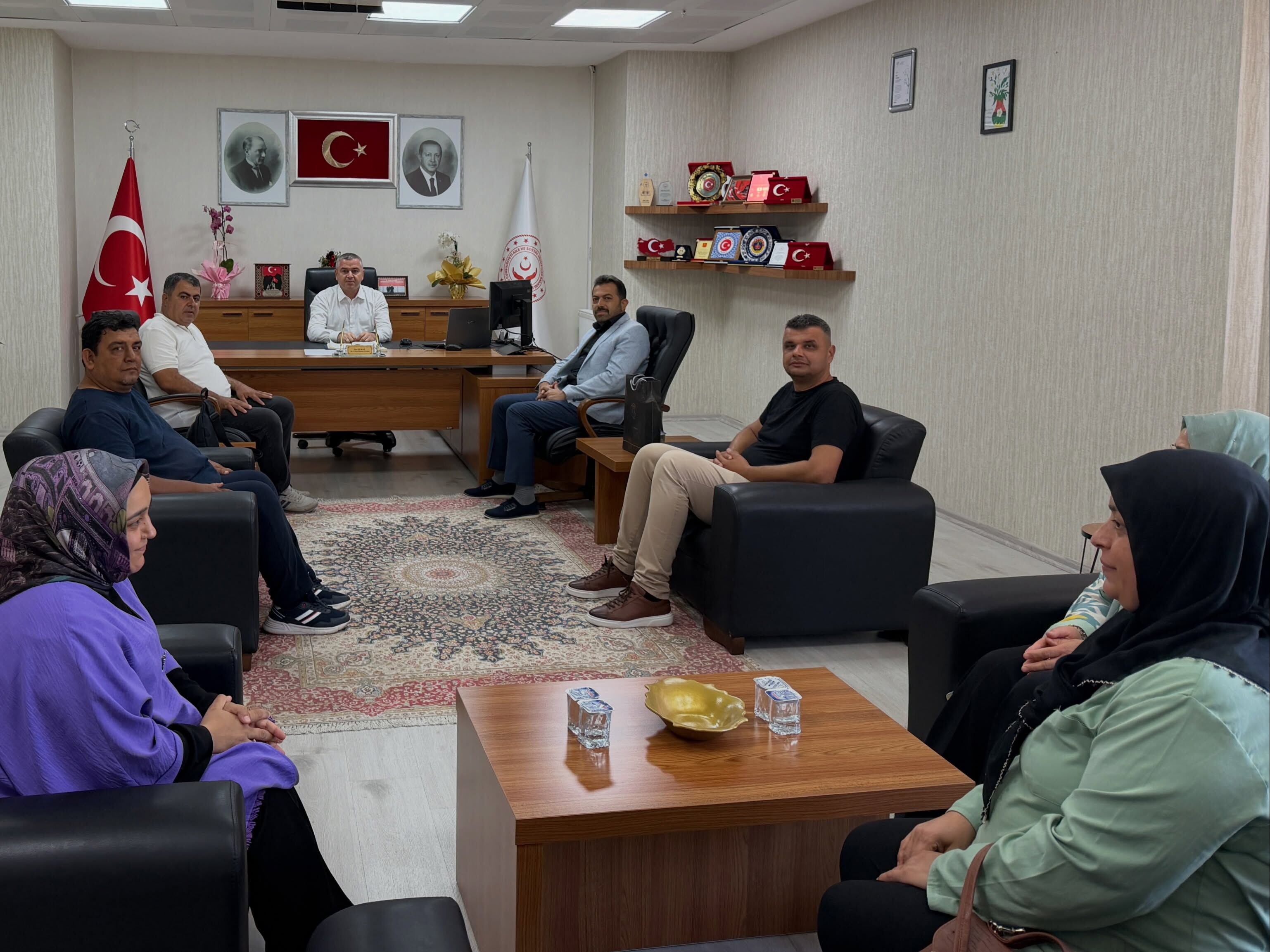 Osmaniye Aile Müdürü Naci Yılmaz’a Ziyaret-1