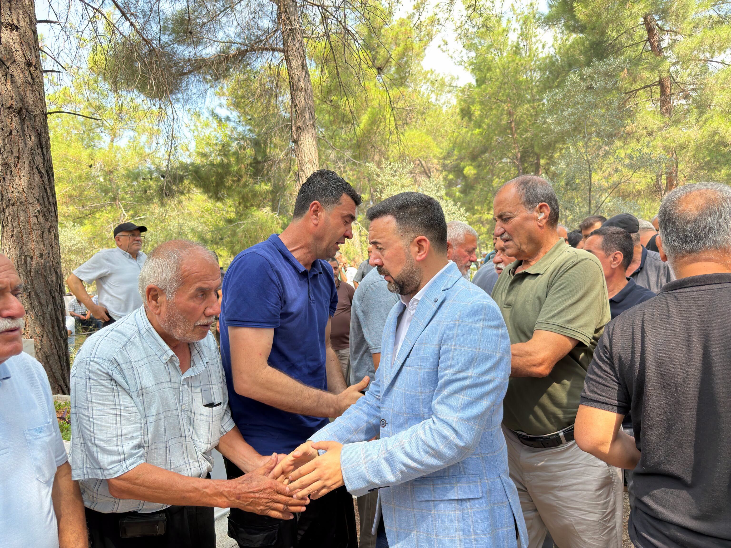 AK Parti Düziçi İlçe Başkanı Kararmaz Cenaze Töreninde