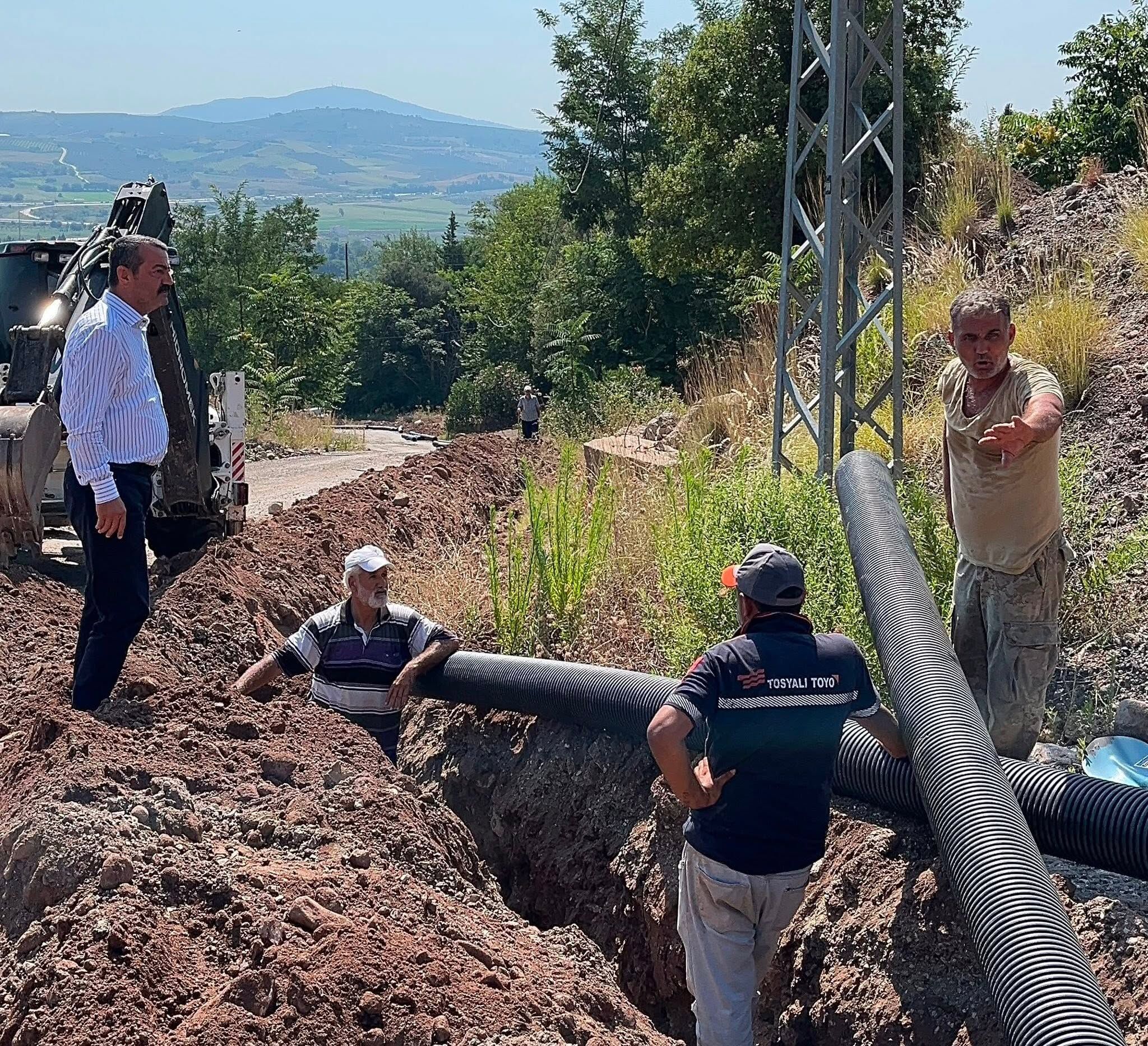 Yarbaşı Belediye Başkanı Ökkeş Aksoy Çalışmaları İnceledi-1