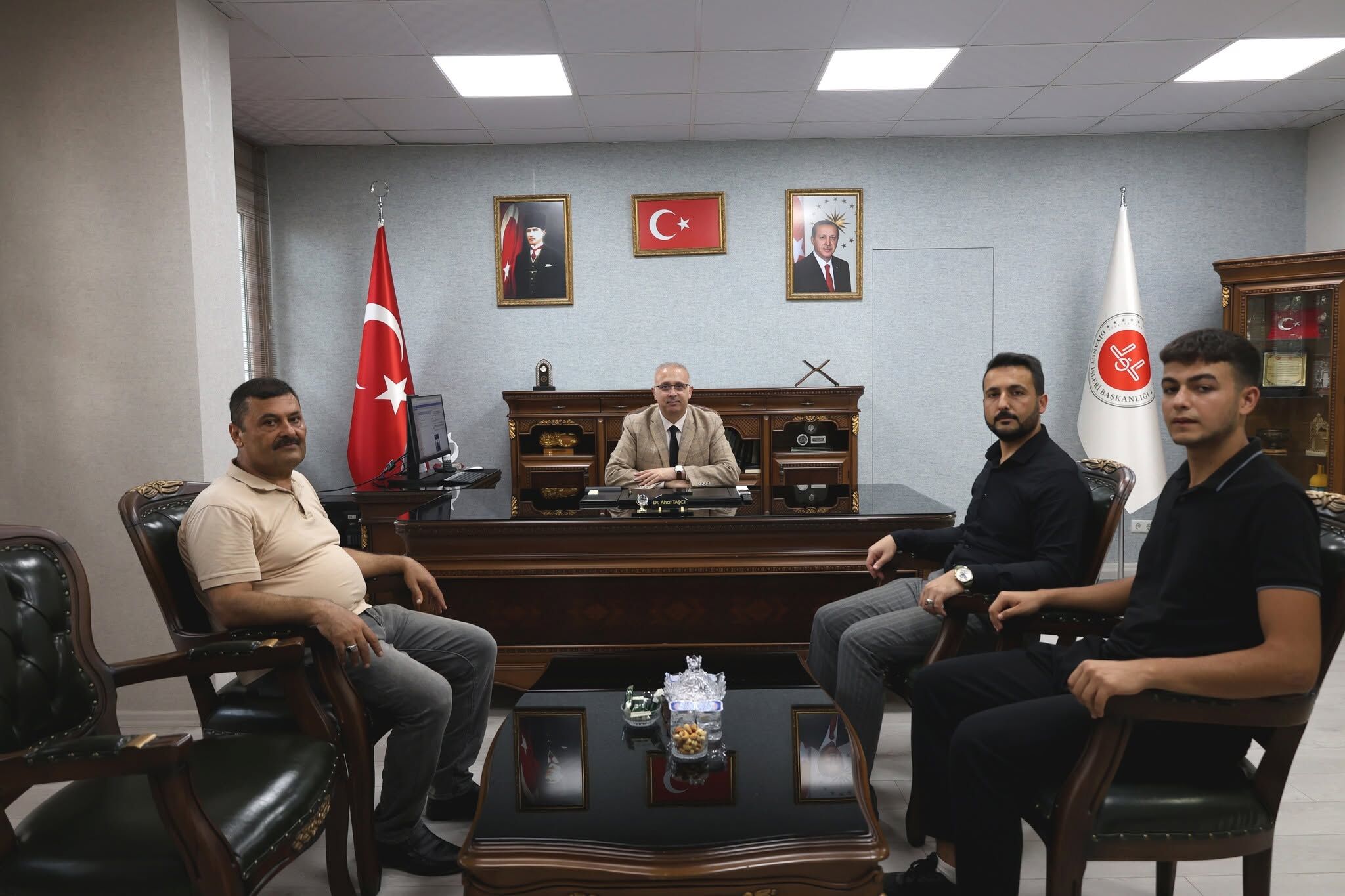 İl Müftüsü Taşcı’ya Gaziler Vakfından Anlamlı Ziyaret