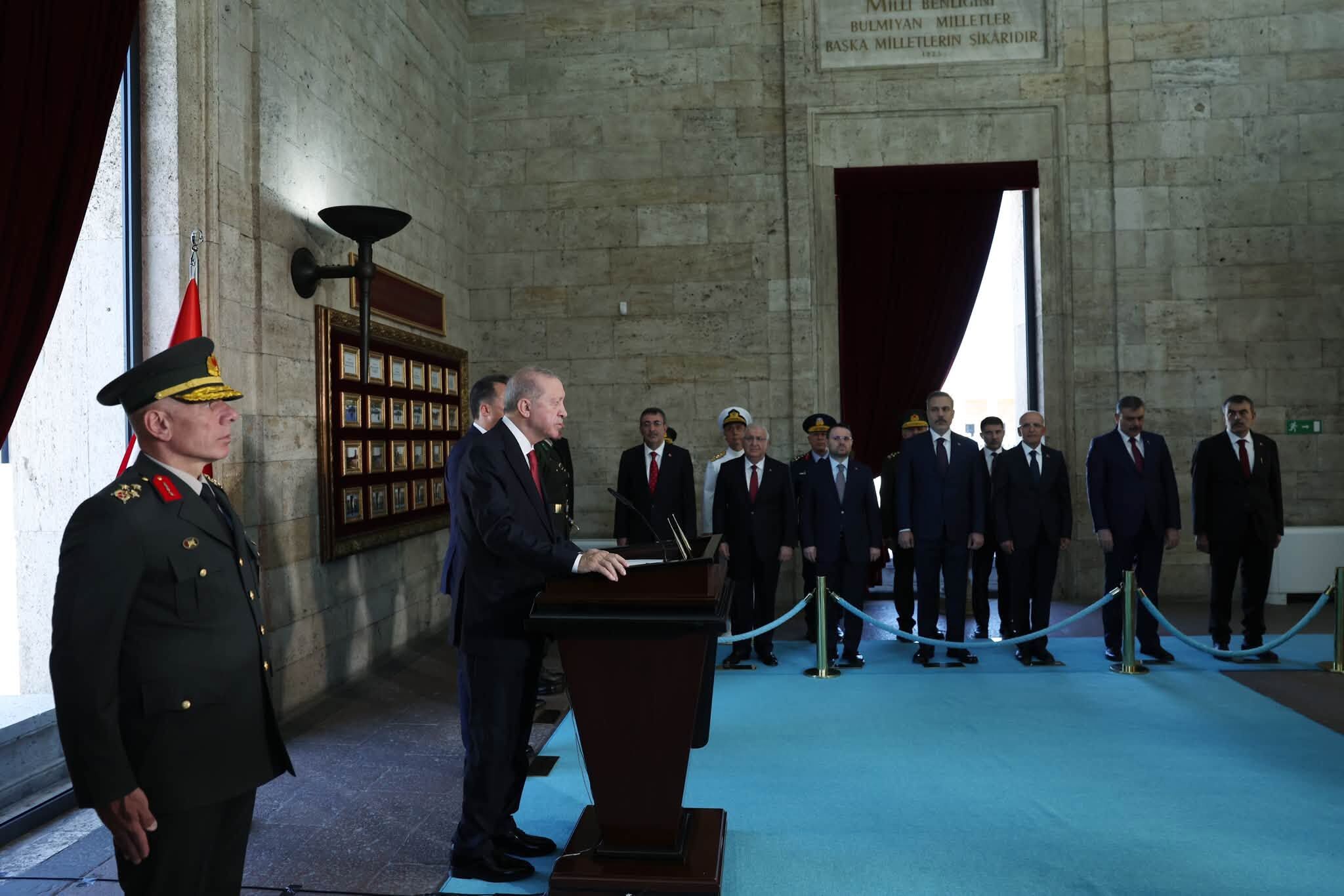 Cumhurbaşkanı Erdoğan’dan Anıtkabir Ziyareti2