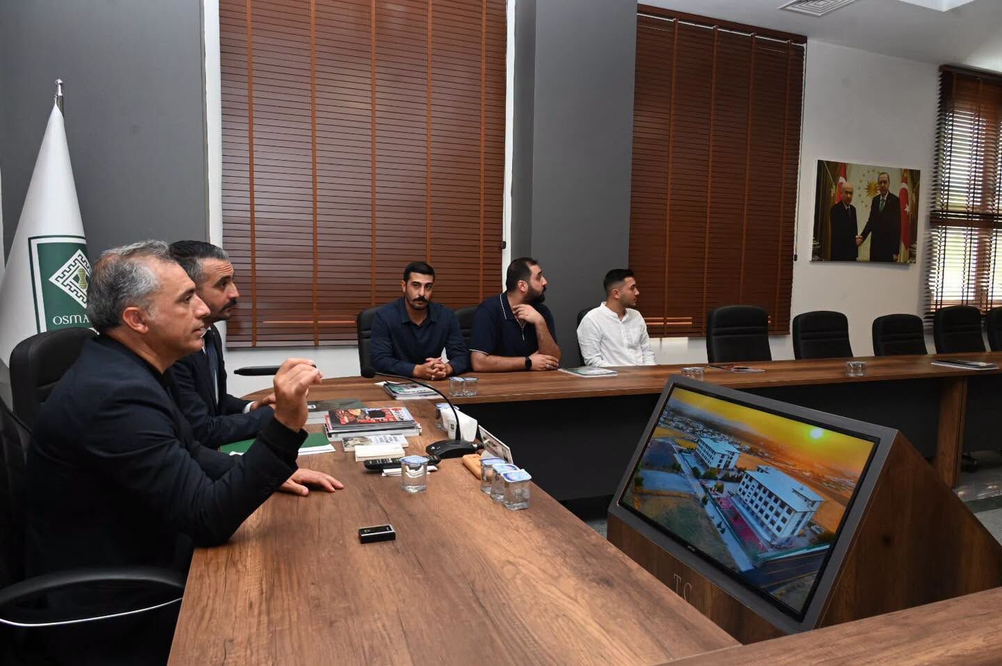 Başkan İbrahim Çenet Ülkü Ocakları'nı Ağırladı-1