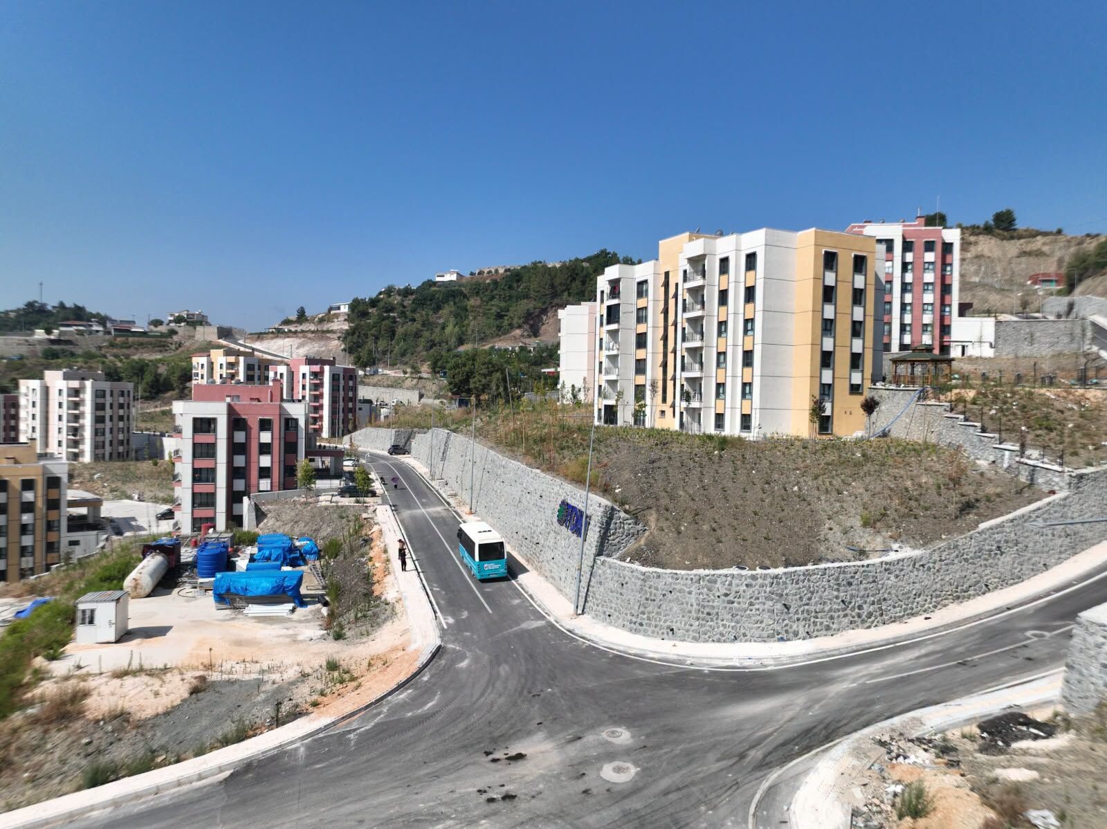 HBB Kisecik TOKİ Konutlarına Ulaşımı Başlattı-1