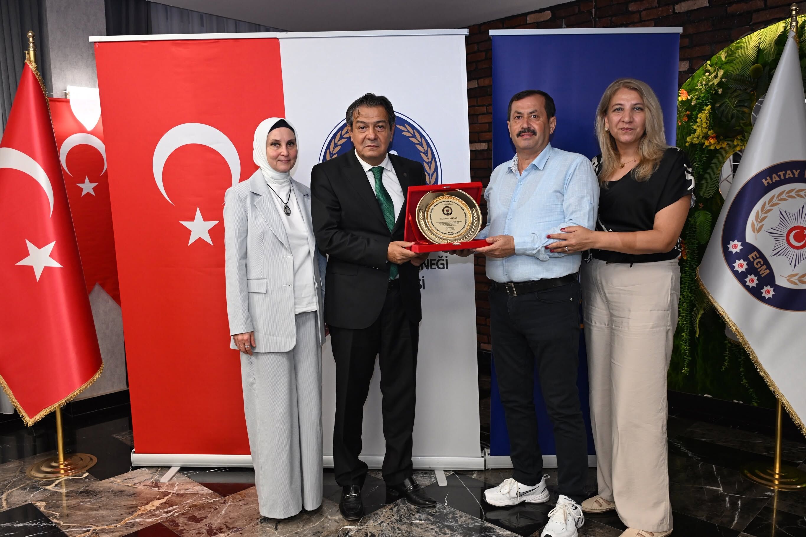 Hatay Emniyet Müdürü Rüştü Yılmaz Emekli Personele Veda Etti