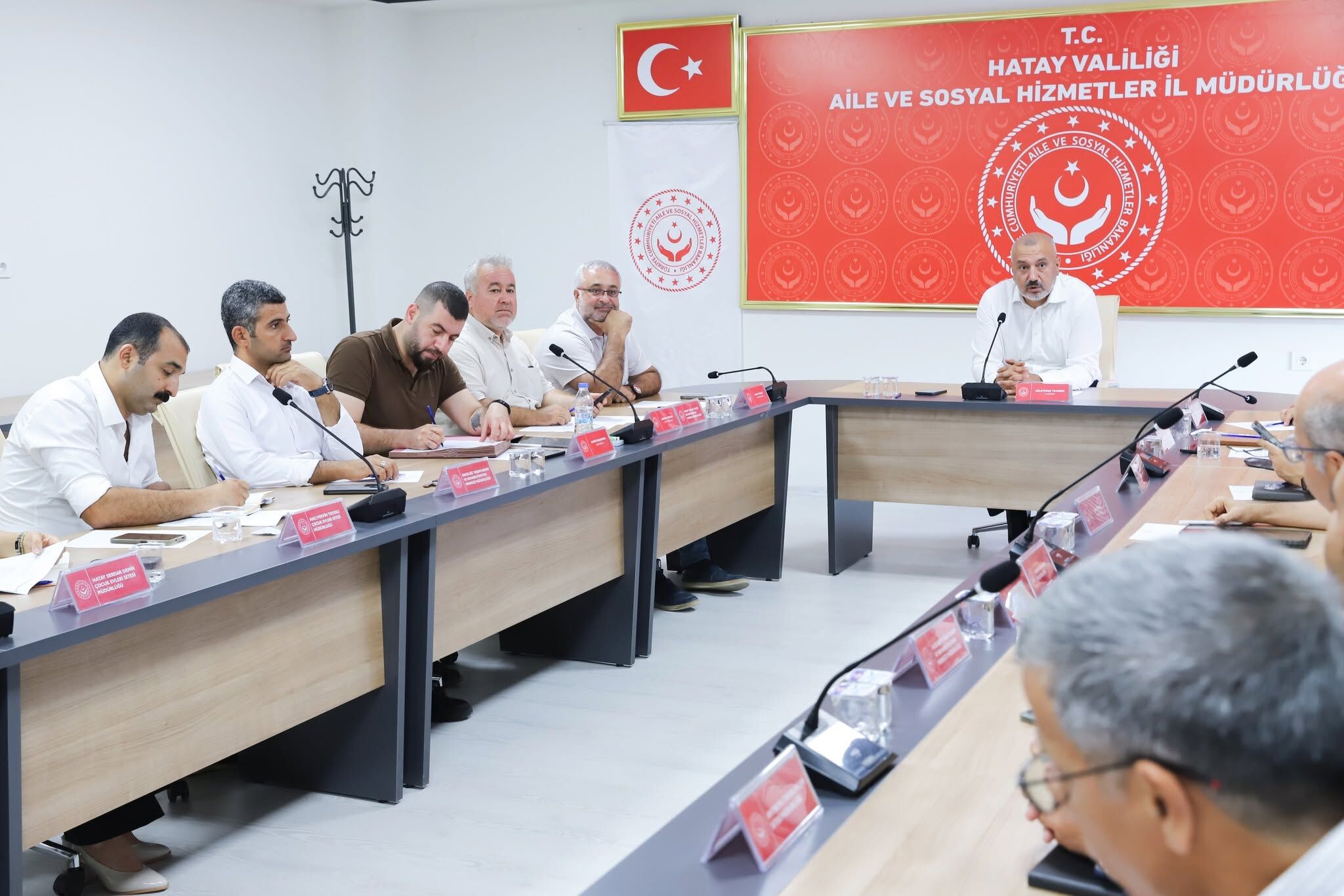Hatay İl Müdürü Süleyman Yıldırım Toplantı Yaptı