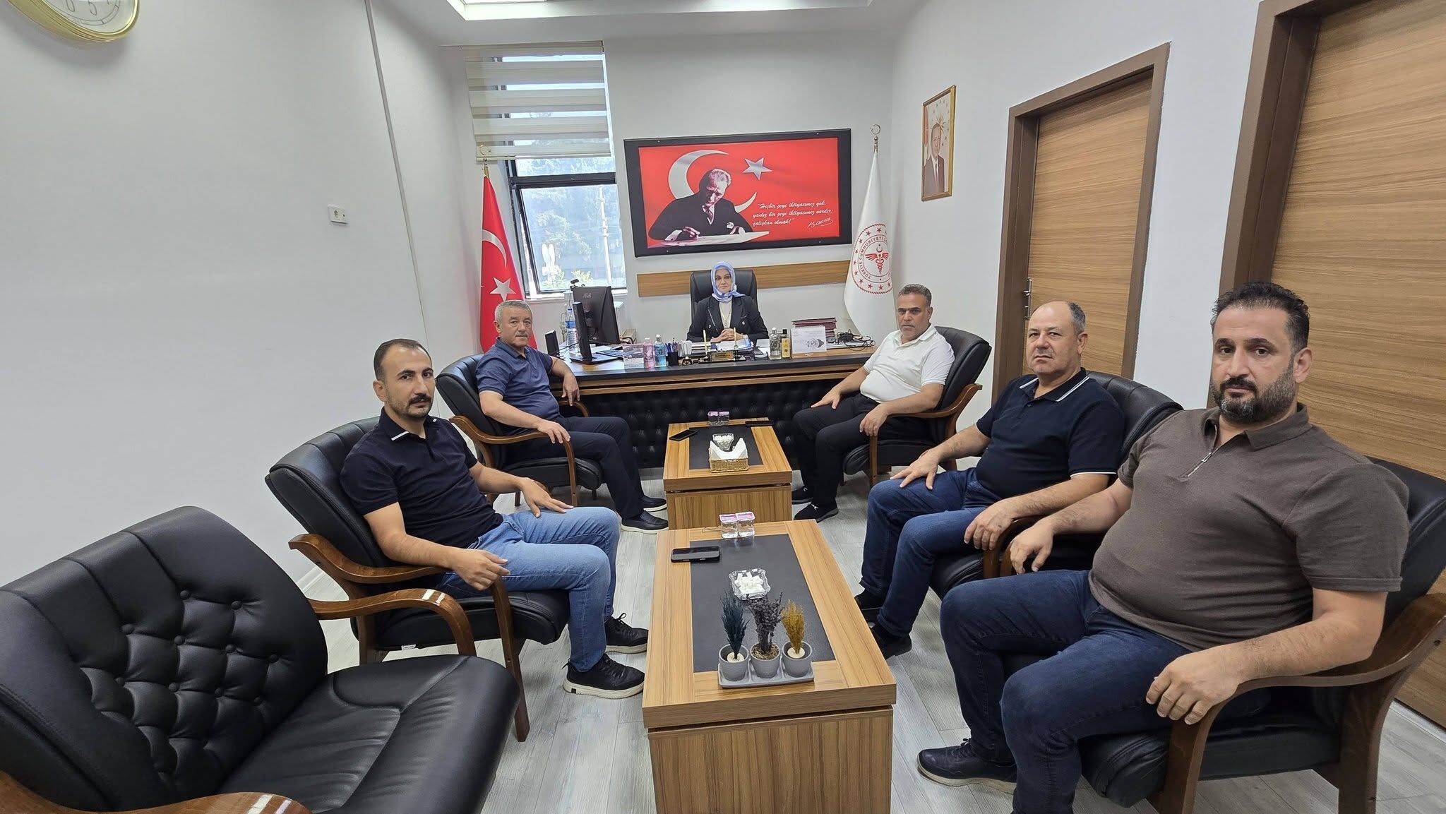 Sağlık-Sen Osmaniye’den İl Sağlık Müdürlüğü’ne Ziyaret