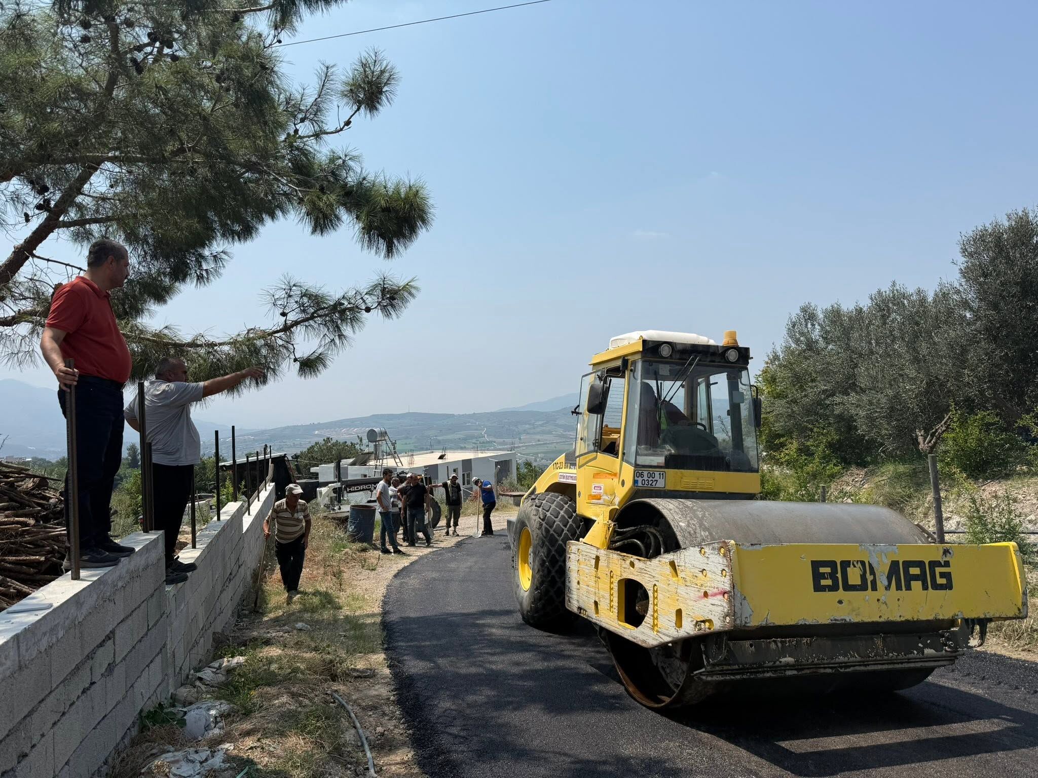 Yarbaşı Belediye Başkanı Ökkeş Aksoy’dan Asfalt Hamlesi-1
