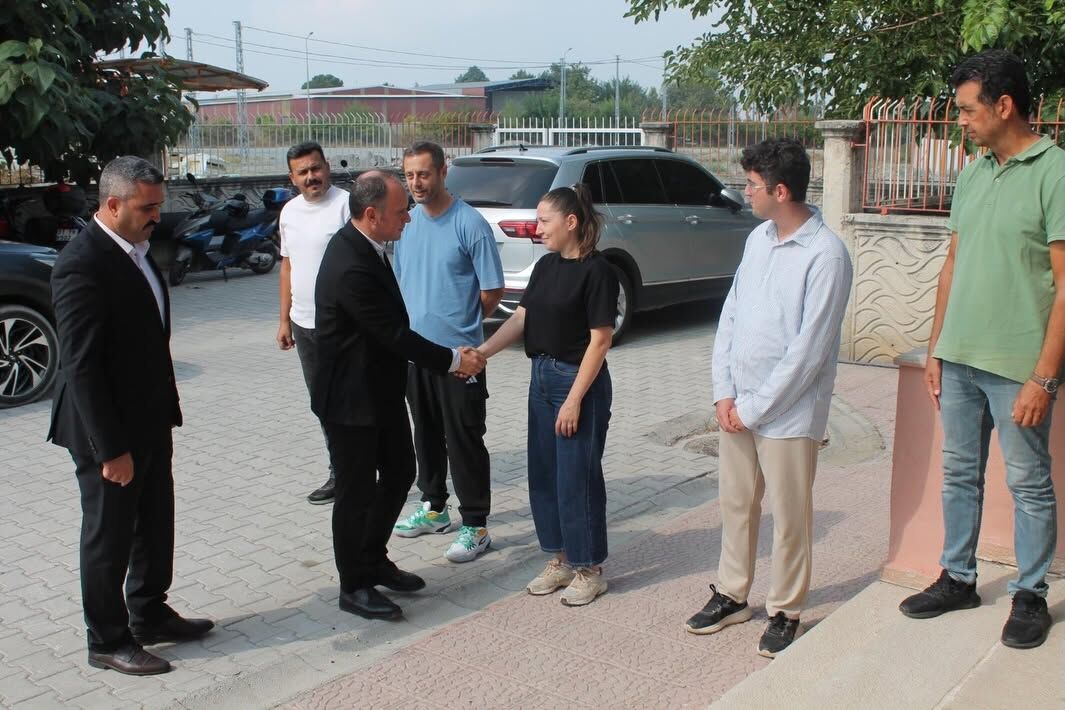 Erzin Kaymakamı Yunus Emre Akpınar’dan Spor Ziyareti