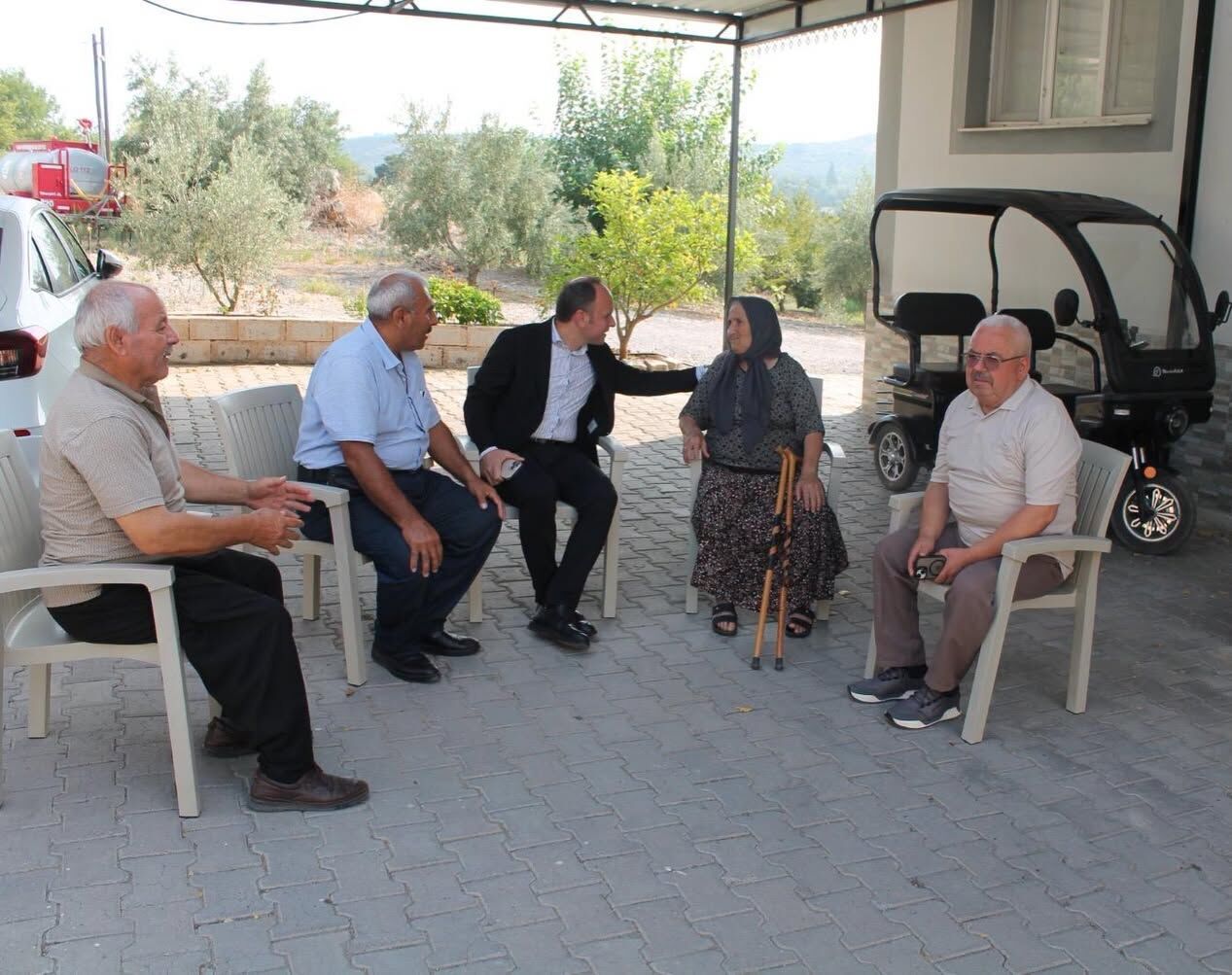 Erzin Kaymakamı Yunus Emre Akpınar’dan Gazi Eşine Ziyaret-1