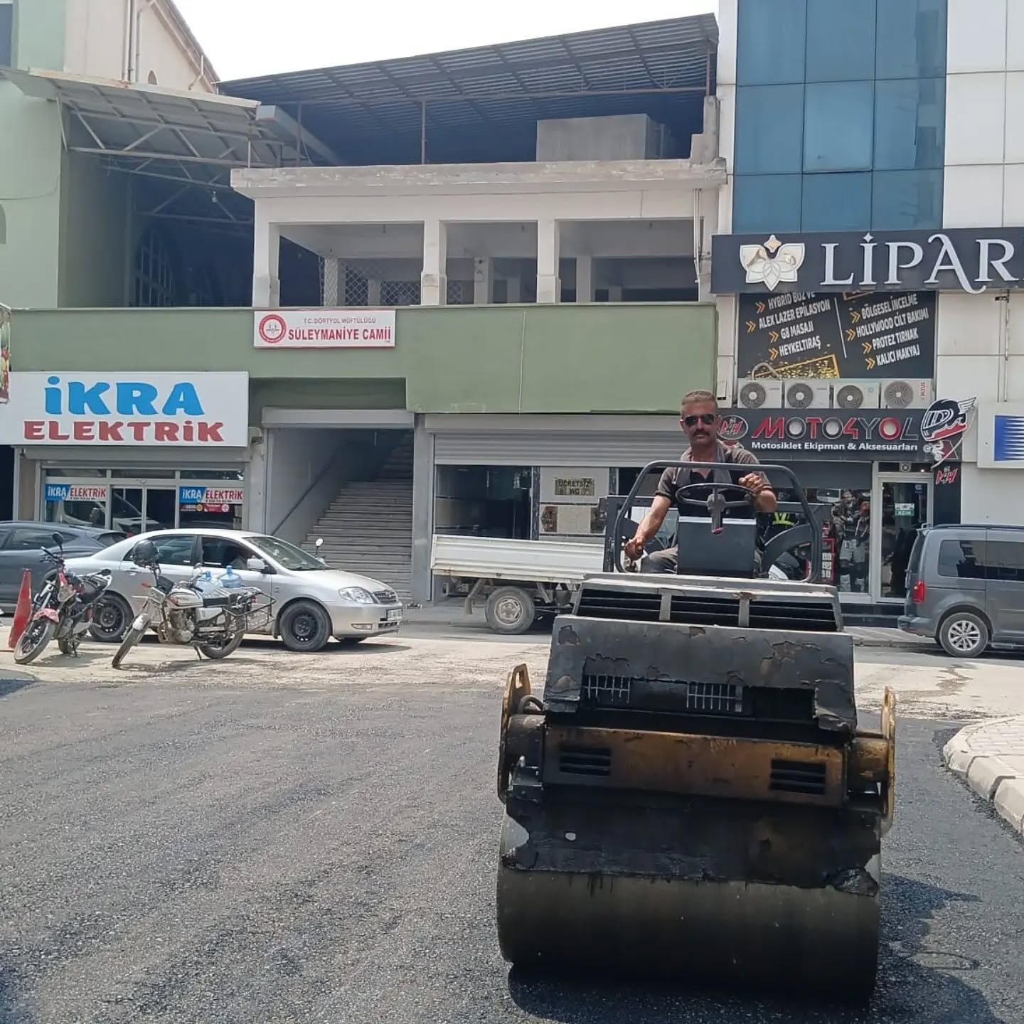 Dörtyol Sanayi Mahallesi’nde Asfalt Seferberliği-1