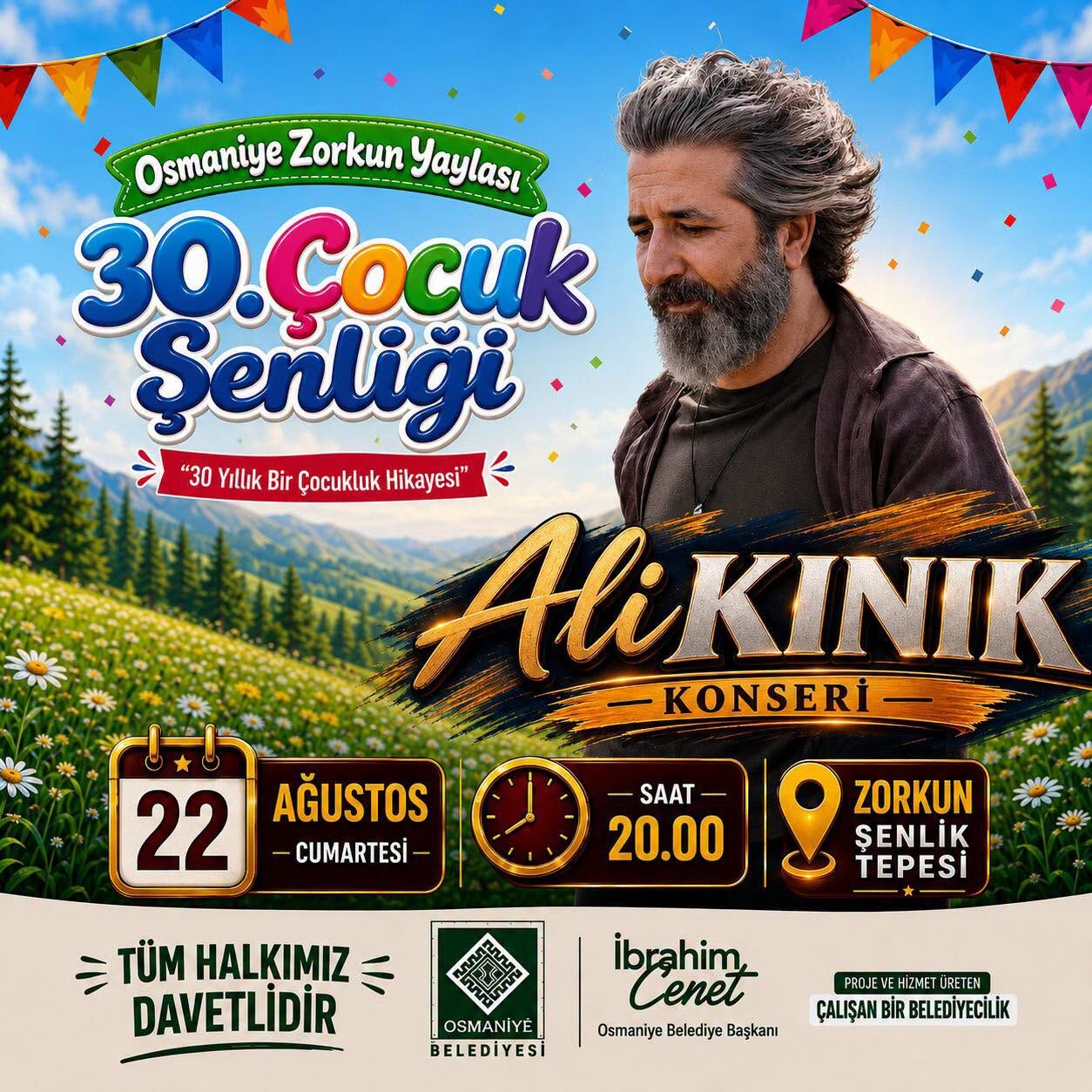 Zorkun Yaylası’nda Çocuk Şenliği Heyecanı