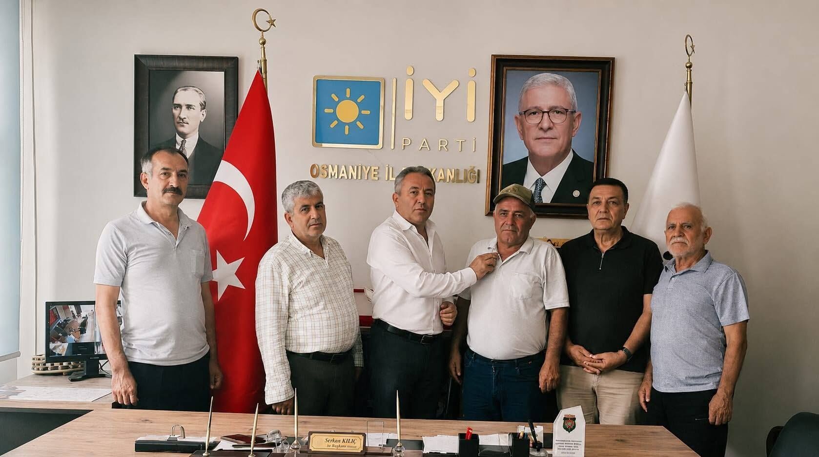 İYİ Parti Osmaniye İl Başkanlığında Destek Buluşması