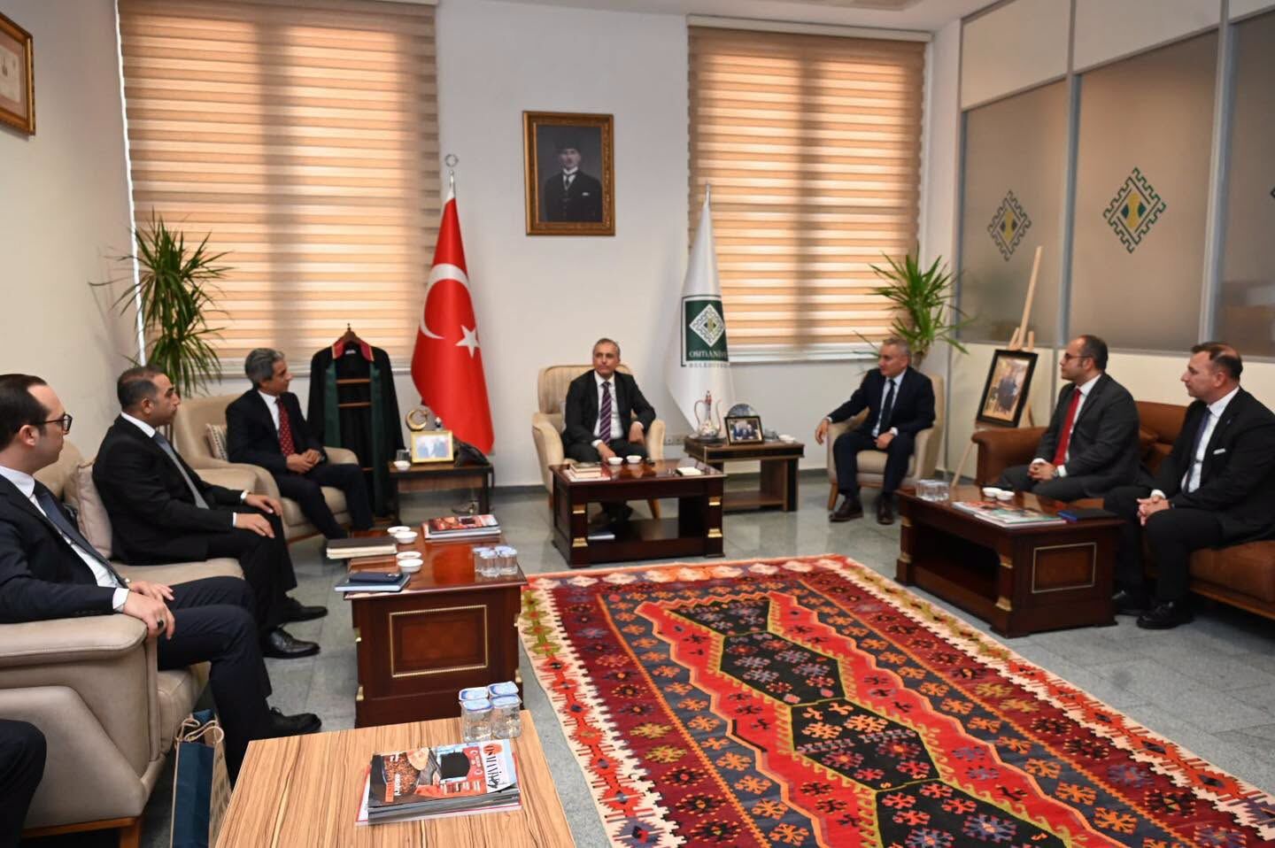 Osmaniye Belediye Başkanı İbrahim Çenet’e Ziyaret