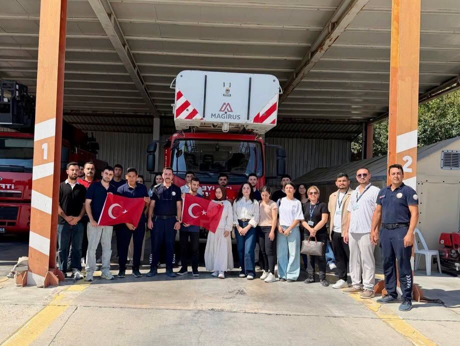 HBB İtfaiye’den Stajyer Öğrencilere Mesleki Eğitim-1