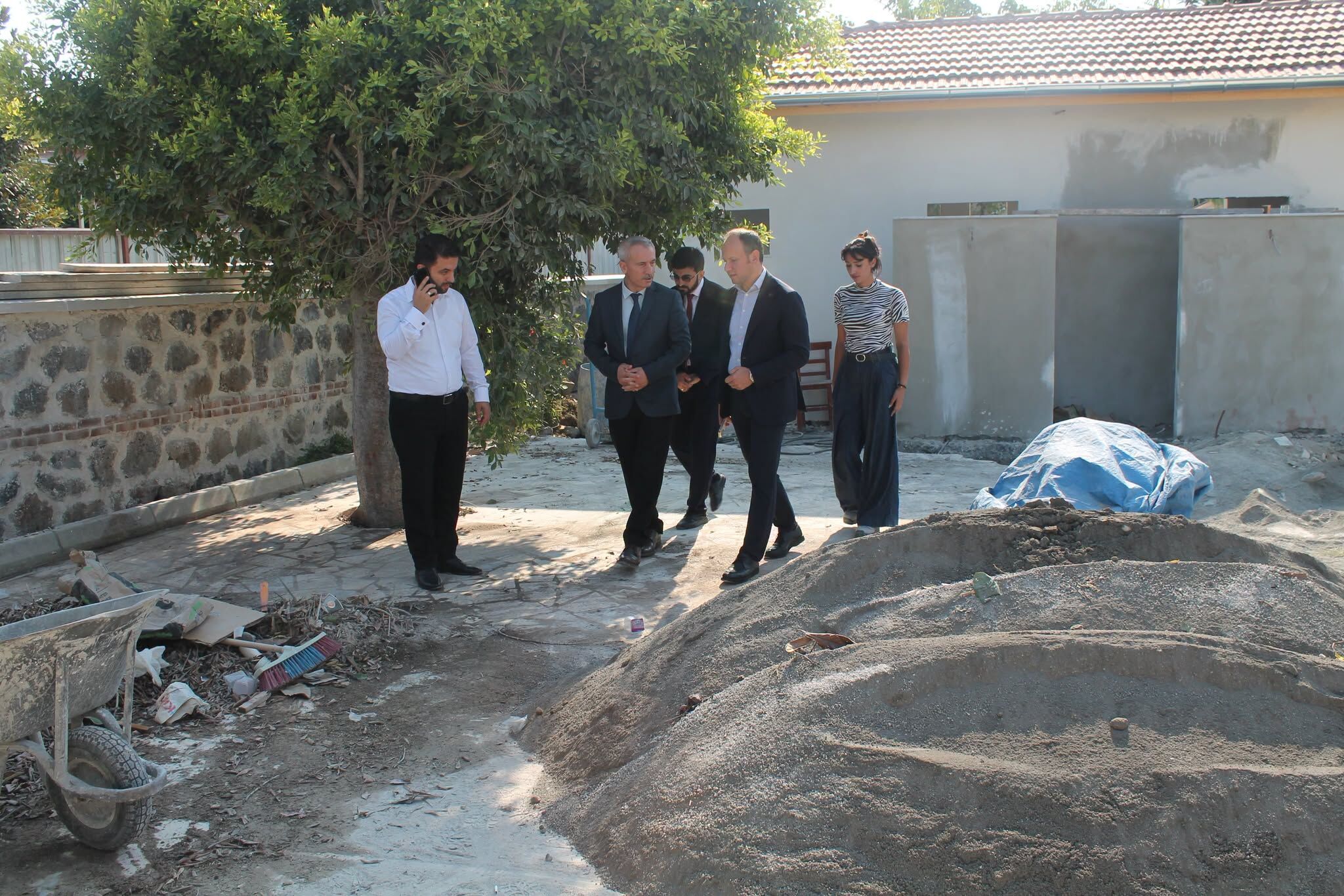 Erzin Kaymakamı Akpınar’dan Mustafalı Camii incelemesi