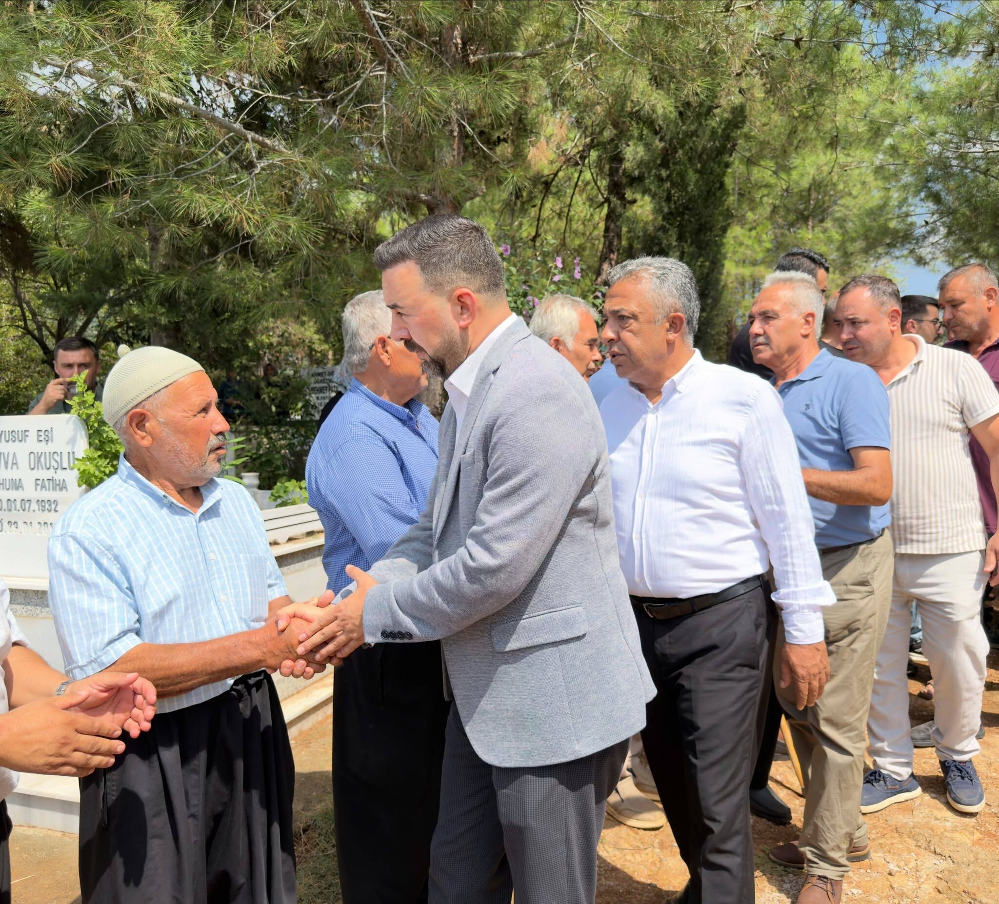 AK Parti Düziçi İlçe Başkanı Kararmaz cenazede