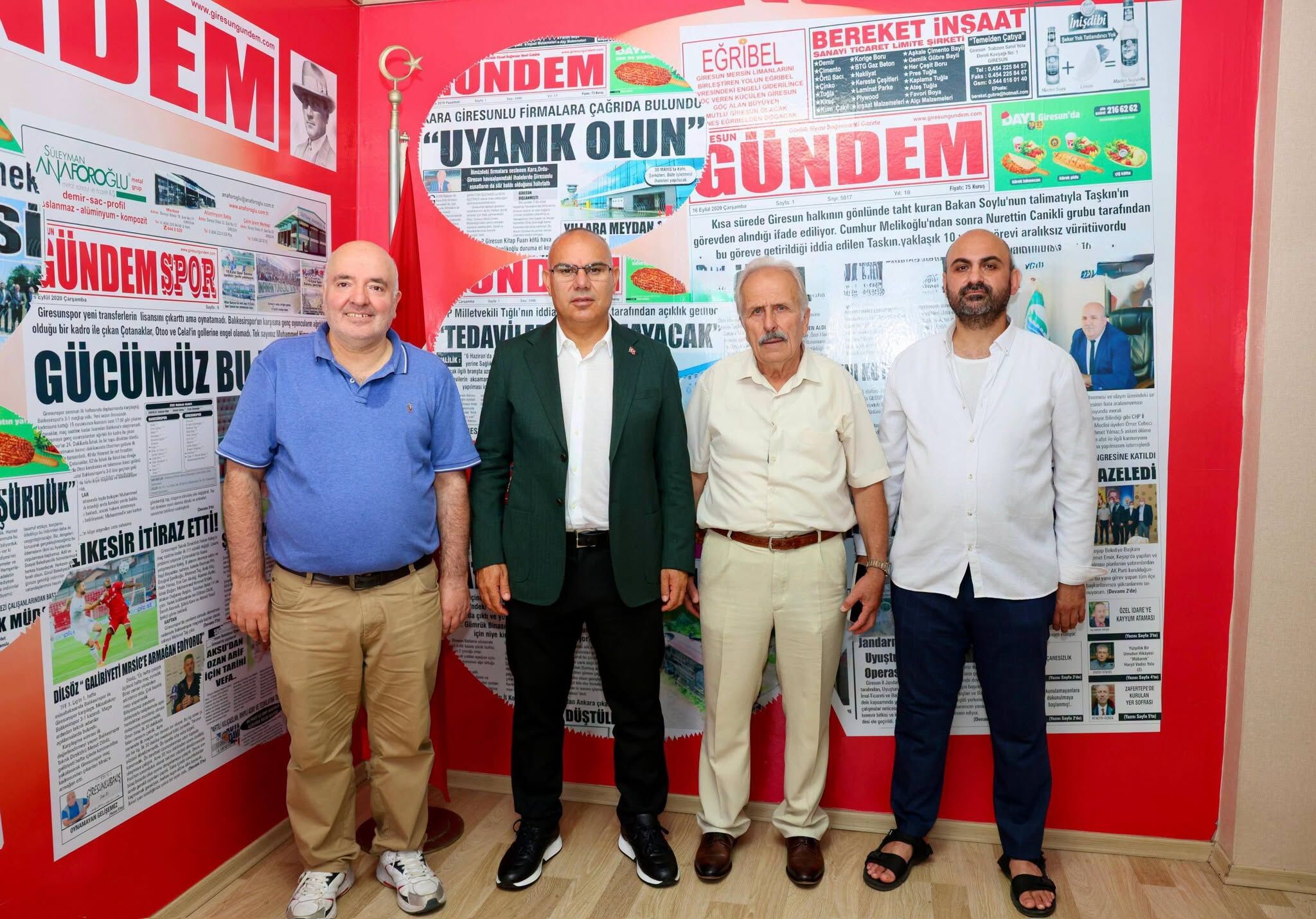 Vali Mustafa Koç’tan Giresun Basınına Ziyaret