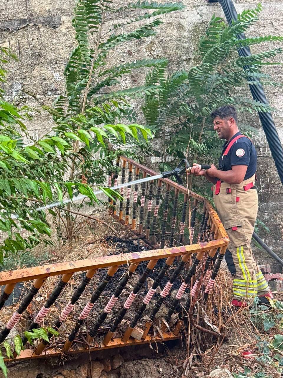 Hatay’da 4 ilçede yangınlar kontrol altına alındı-1