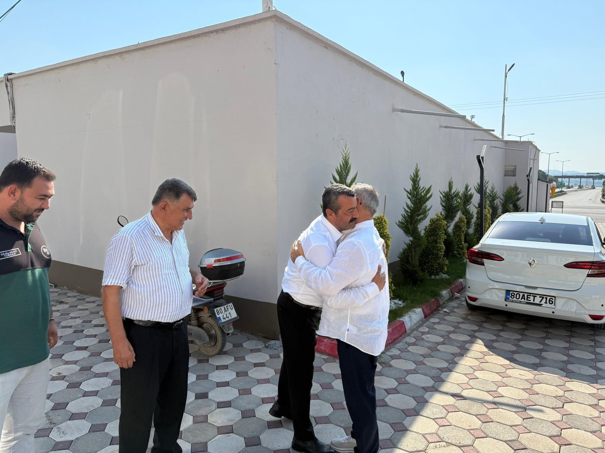 TES-İŞ Başkan Yrd Osman Güngör’den Başkan Aksoy’a ziyaret