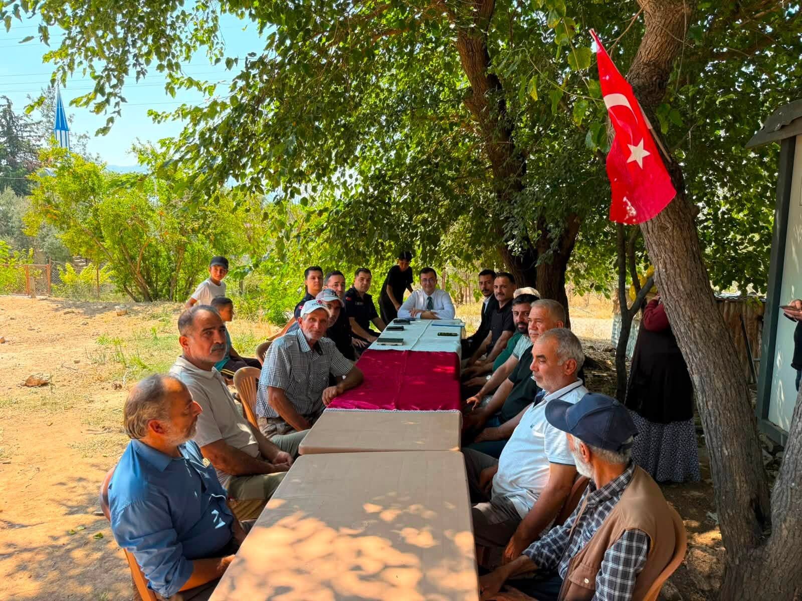 Kaymakam Kürşat Yelli’den Çolaklı Köyü’ne ziyaret