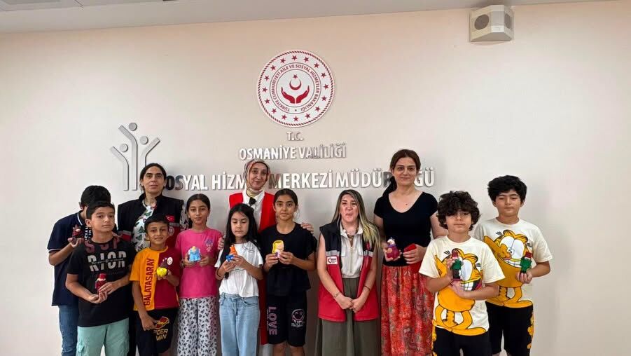 Osmaniye’de Çocuklar Taş Boyama Etkinliğinde Buluştu-1