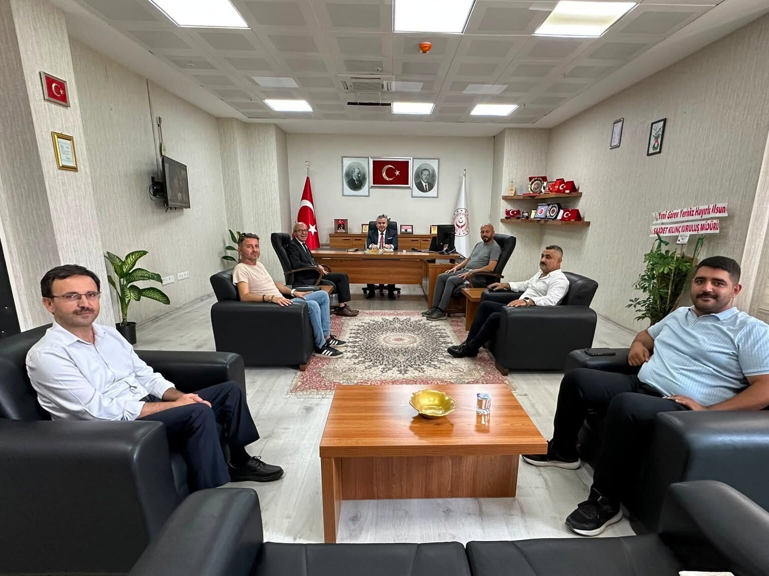 Cemiyet Başkanı Cihangir, İl Müdürü Yılmaz’ı Ziyaret Etti-1