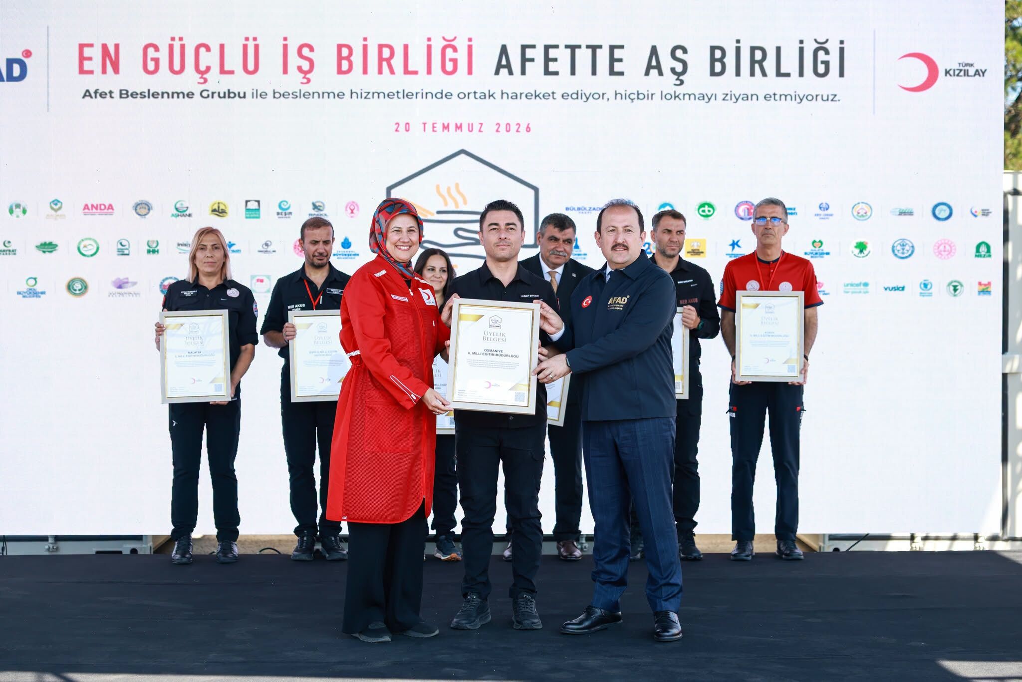 Osmaniye İl MEM’e Afet Beslenme Akreditasyonu