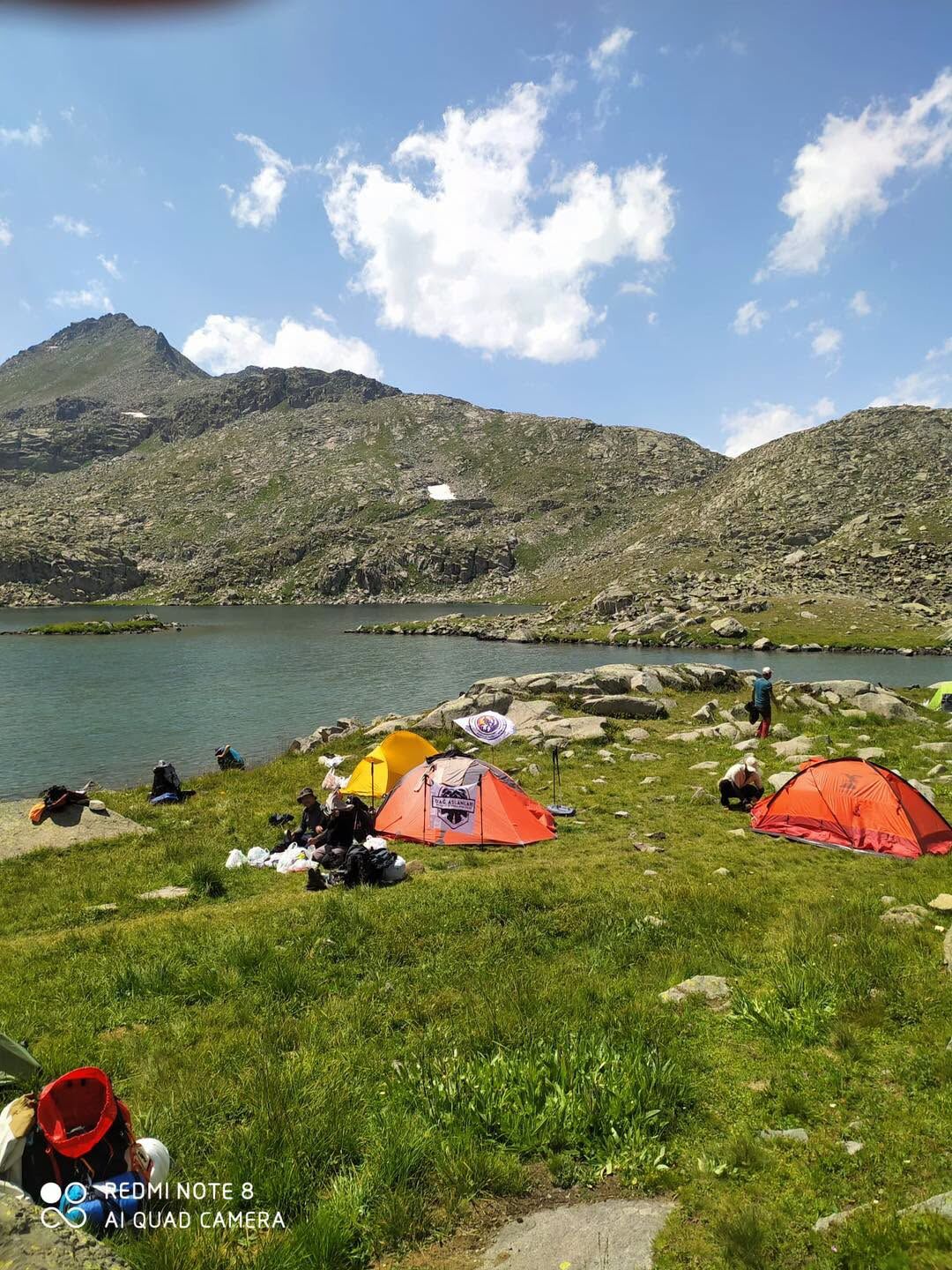 Dörtyollu dağcılar Verçenik Dağı’nda zirve yaptı
