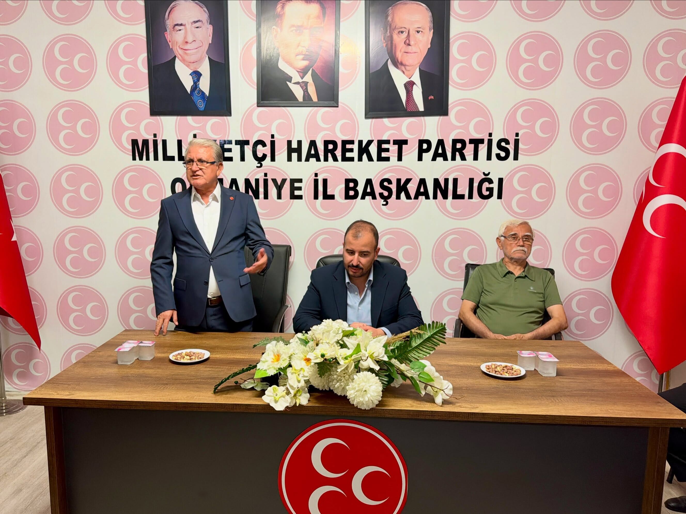 Eski Başkan Bilal Çenet’ten MHP Başkanı Yener Tuncer’e Ziyaret