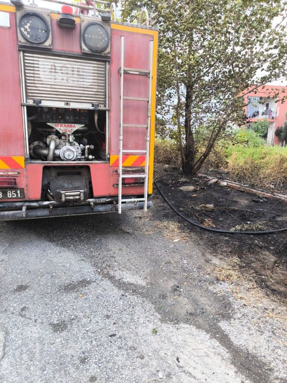 Hatay’da 4 ilçede yangınlar kontrol altına alındı