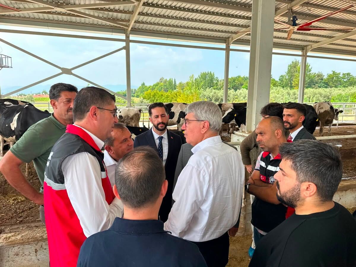 Milletvekili Gülsoy’dan Kadirli’de Hayvan Çiftliği Ziyareti