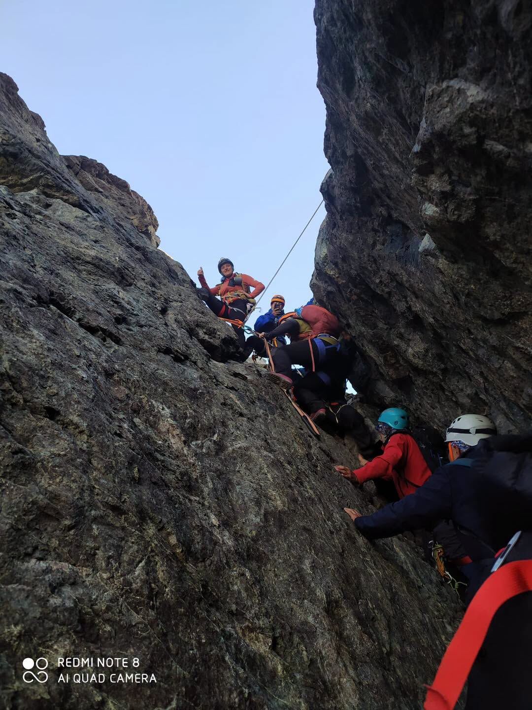 Dörtyollu dağcılar Verçenik Dağı’nda zirve yaptı