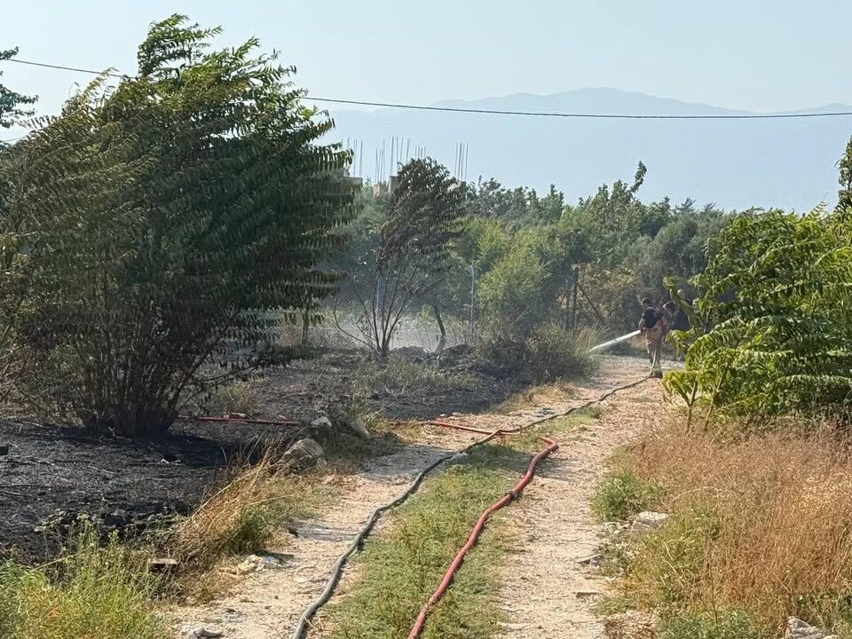 Antakya Küçükdalyan’da Bahçe Yangını-1