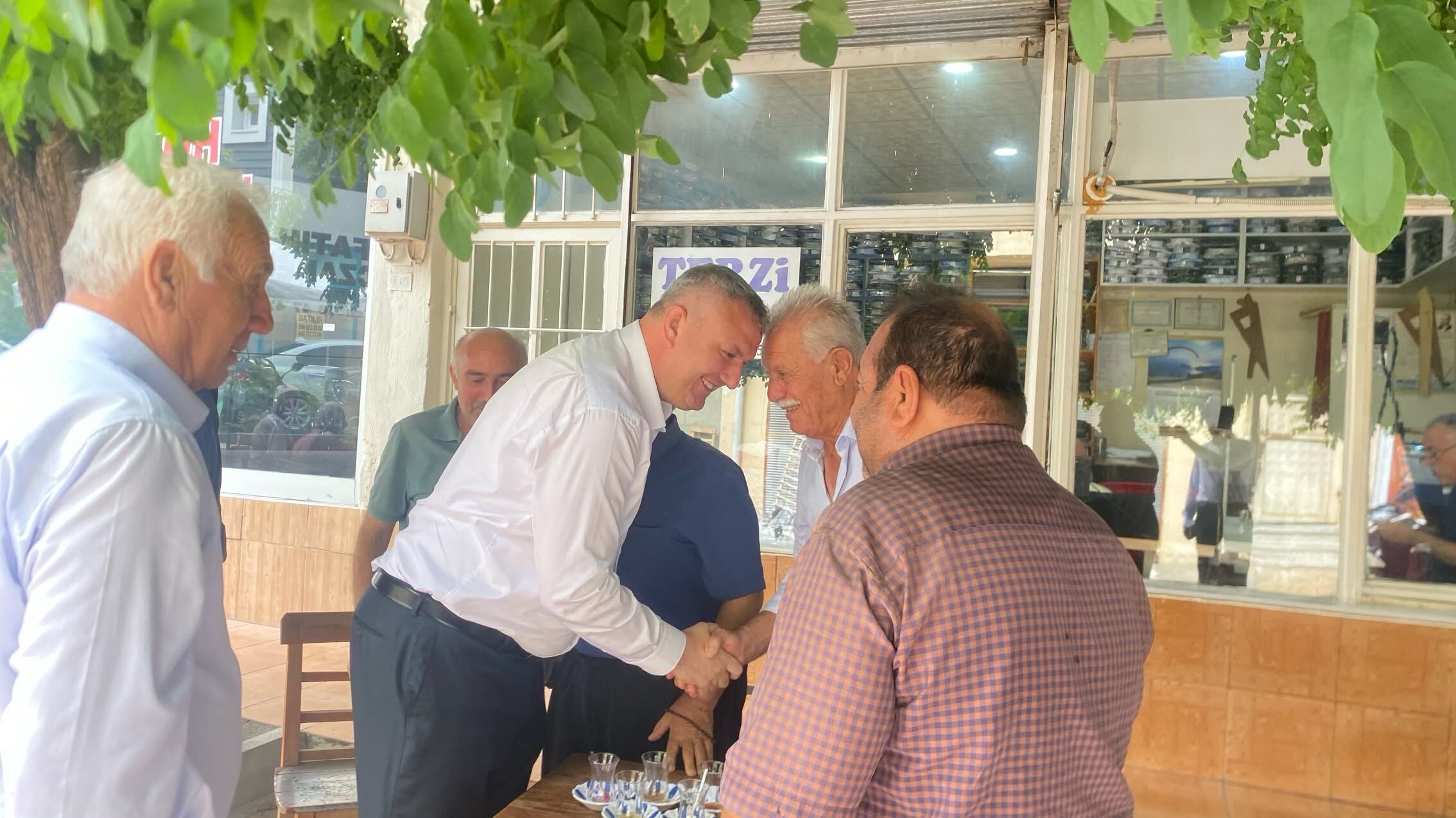 Başkan Mustafa İba’dan Asma Altı’nda Sohbet-1