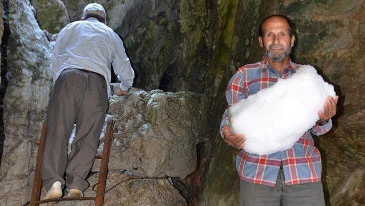 Toros Dağlarında 50 Metre Derinlikte Peynir Sırrı