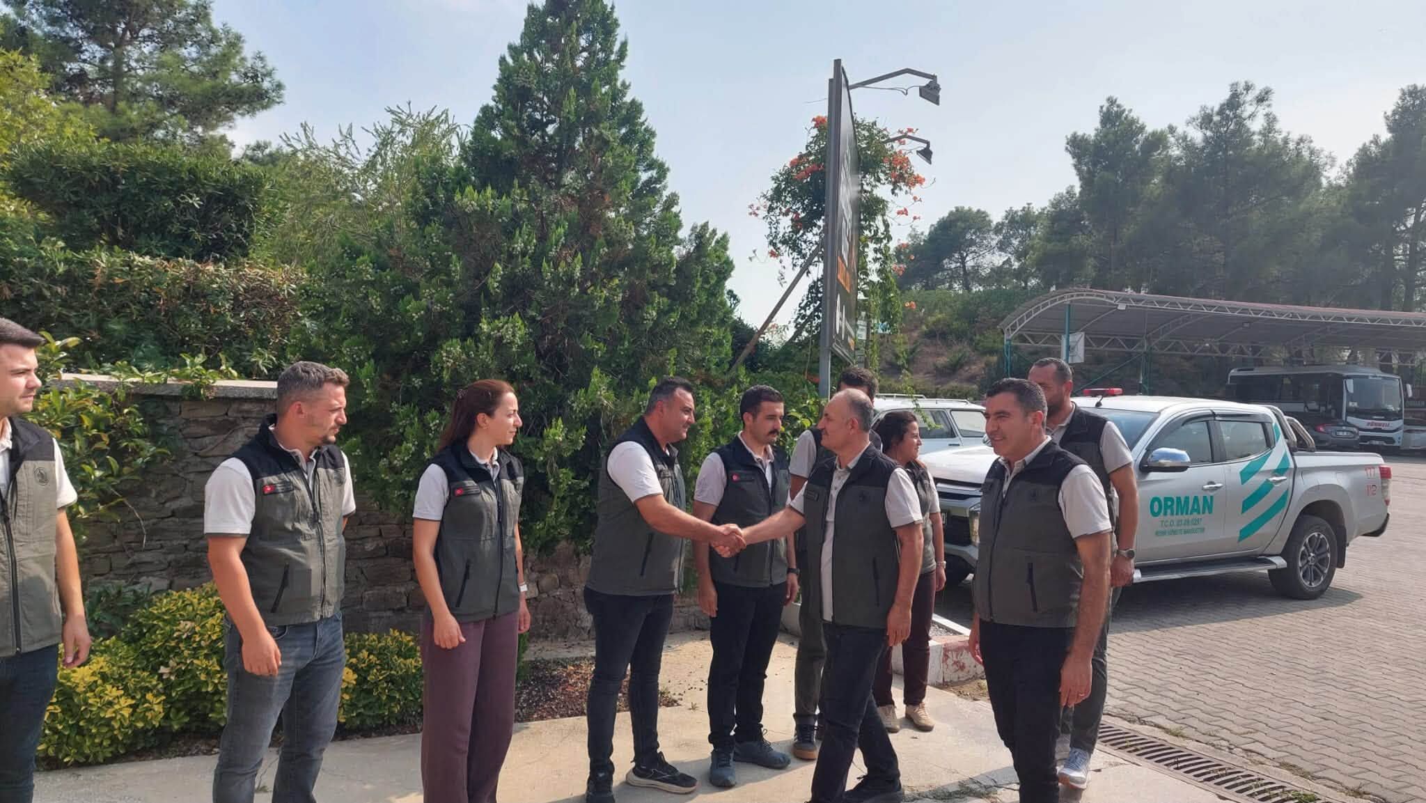 Bölge Müdürü Etli’den İşletme Müdürü Şevk’e Tebrik