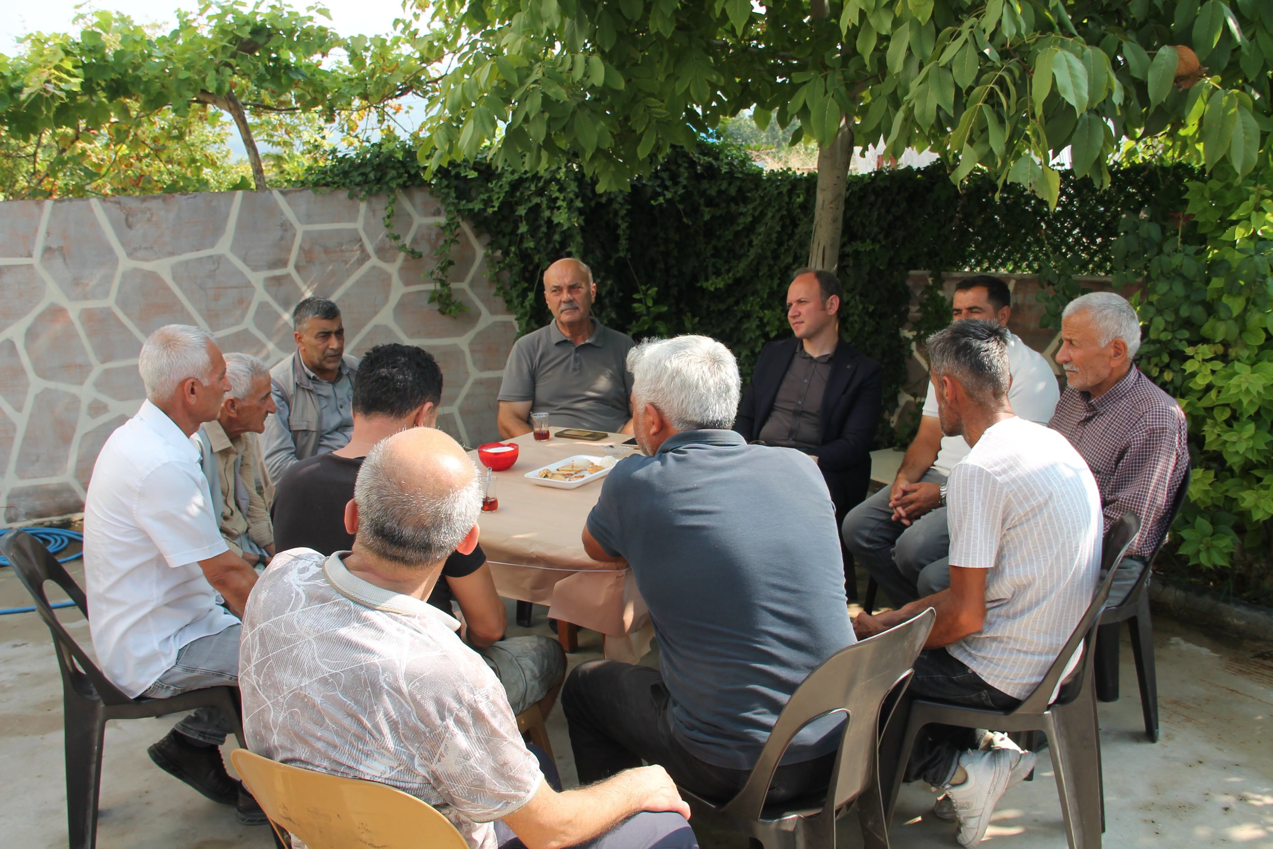 Erzin Kaymakamı Akpınar’dan Muhtar Karakuzu’ya Ziyaret